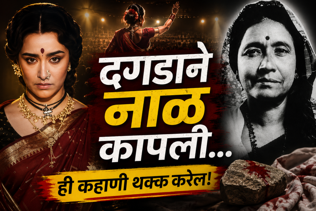 Tamasha Samradnyi Vithabai Bhau mang Narayangaonkar inspiring life story and struggle