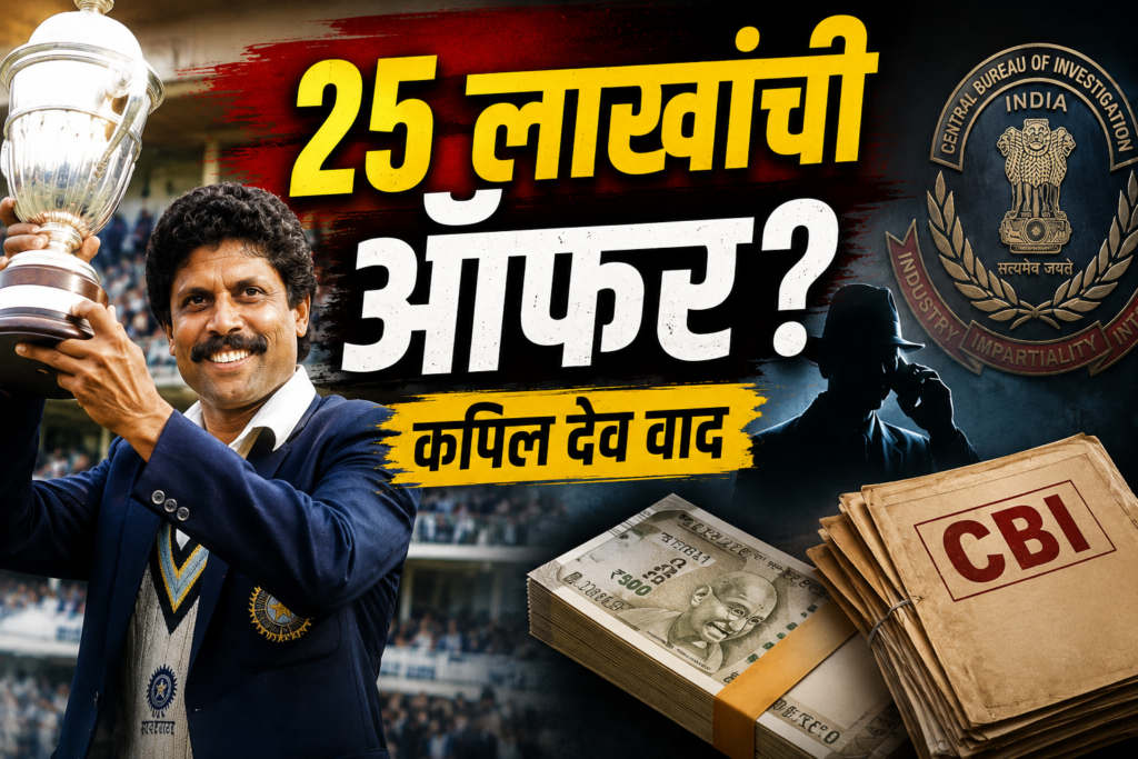 Kapil Dev match fixing controversy CBI inquiry and Manoj Prabhakar allegations