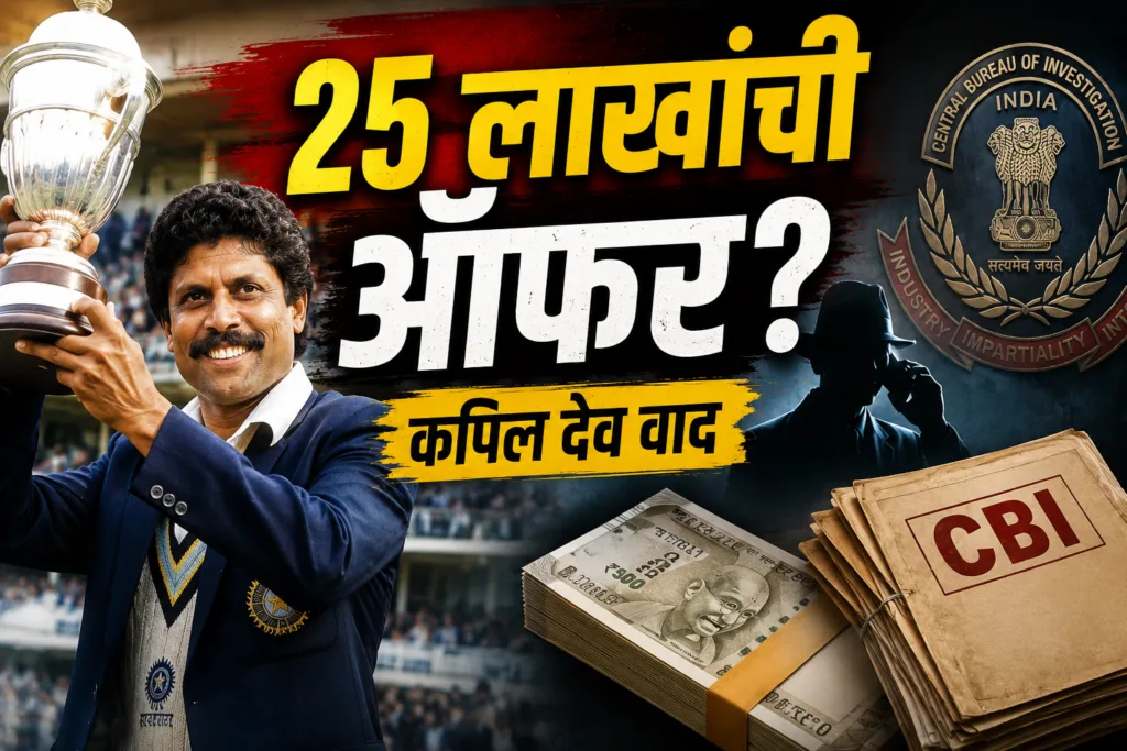Kapil Dev match fixing controversy CBI inquiry and Manoj Prabhakar allegations