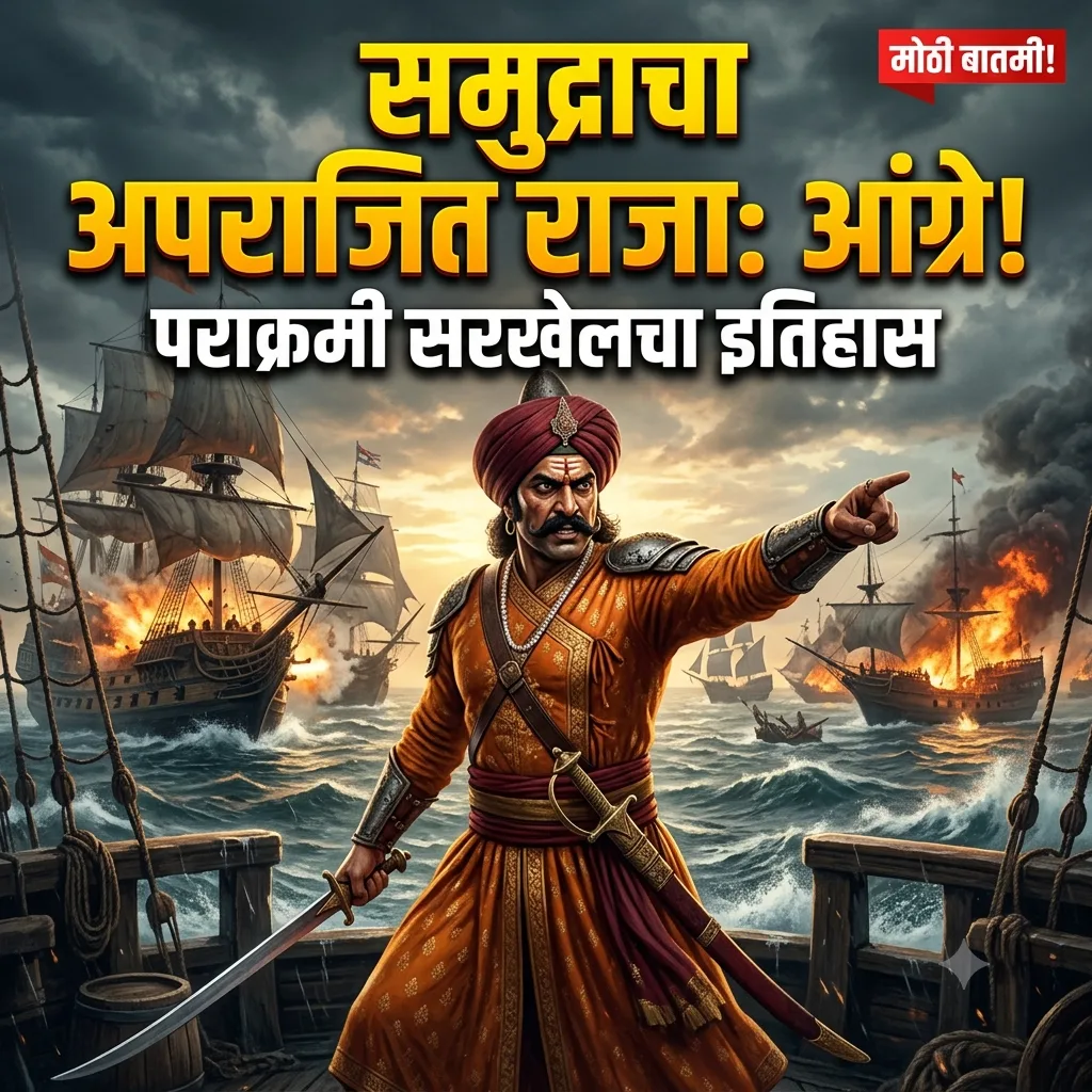 सरखेल कान्होजी आंग्रे | Angre Movie | Maratha Navy History | World Marathi