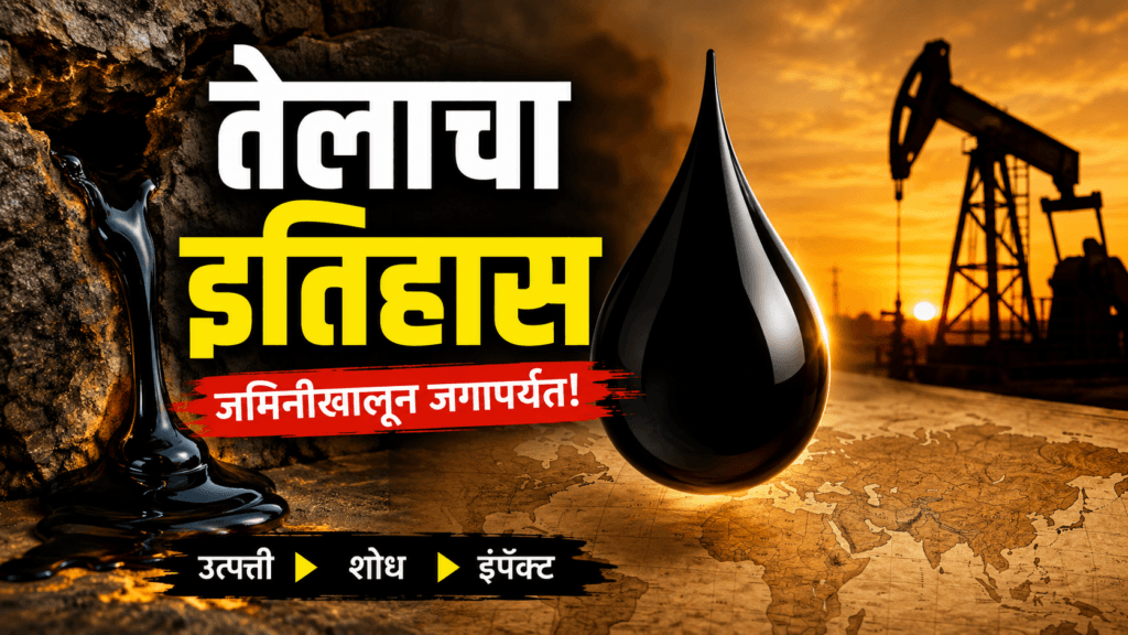 तेल कसे तयार होते, कच्चे तेल म्हणजे काय, पेट्रोलियम कसे तयार होते, तेलाचा इतिहास, OPEC म्हणजे काय
